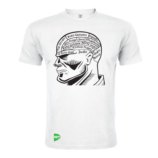 WHITE HEAD T-SHIRT JUDO