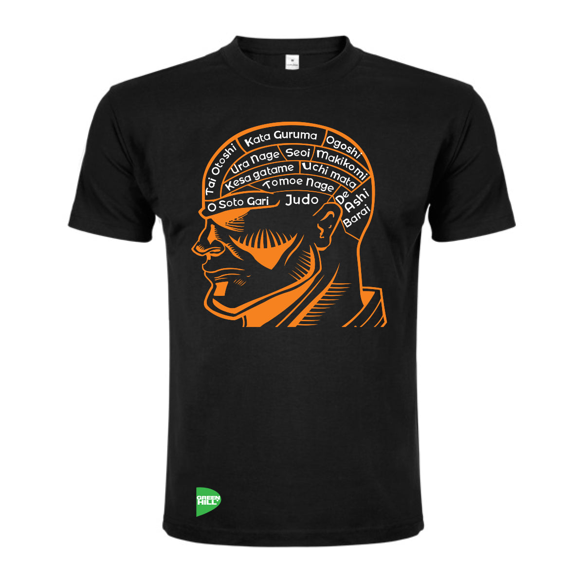 BLACK HEAD T-SHIRT JUDO